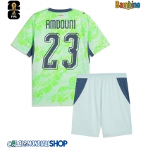 Maglie da calcio Svizzera Zeki Amdouni #23 Seconda Maglia Bambino Mondiali 2026  Manica Corta + Pantaloni corti)
